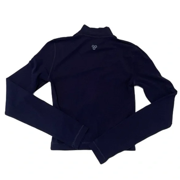 TNA Action TaBUTTER™ Limit Zip-Up in Navy Size XS - Picture 2 of 4
